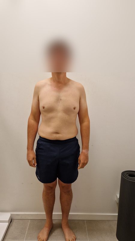 Client before coaching