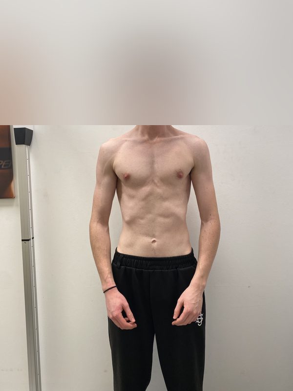 Client after 2 years of training